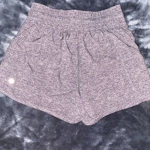 Heathered Grey Lululemon Tracker Short V 4” - Size 4
